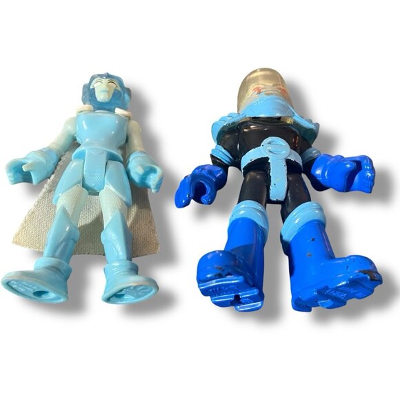 Imaginext DC Super Friends Mr. Freeze & Mrs. Freeze 3" Action Figures Batman - Picture 2 of 3